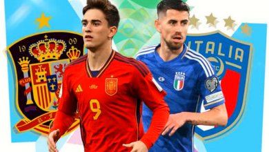 إسبانيا تواجه إيطاليا في نصف نهائي دوري الأمم الأوروبية
